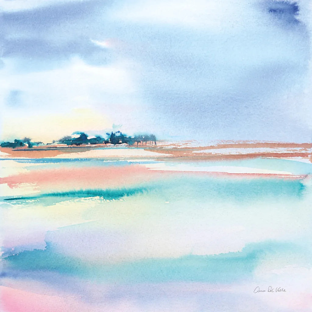 Water and Sand by Aimee Del Valle. SKU 68320a. Archival Giclee Fine art print for wall decor.