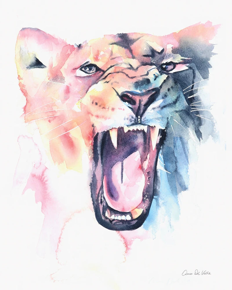 Wild Lioness by Aimee Del Valle