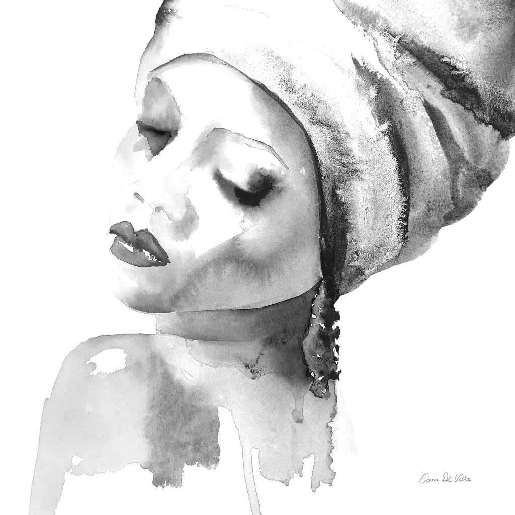 Woman I BW Crop by Aimee Del Valle. SKU 67206a. Archival Giclee Fine art print for wall decor.