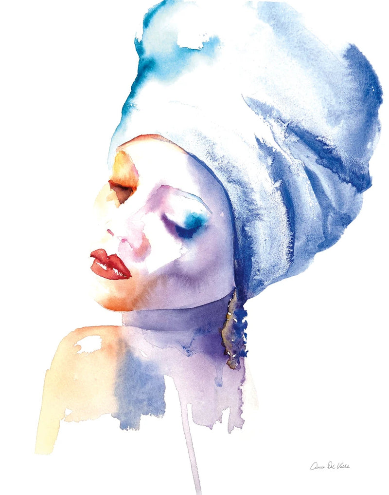 Woman in Blue by Aimee Del Valle