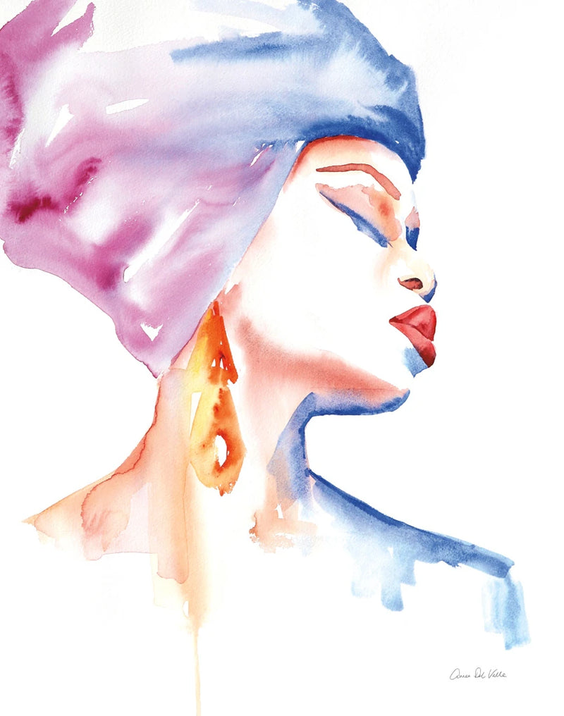 Woman in Purple by Aimee Del Valle