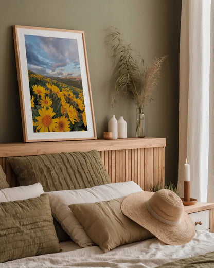 250421 85661 by Alan Majchrowicz. shown as a paper print in a natural frame. Available as a archival giclee rolled canvas, fine art paper, or poster print. SKU 101141h.