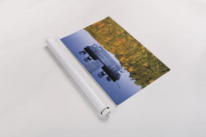 Amherst Lake by Alan Majchrowicz. shown as a rolled paper print. Available as archival giclee rolled canvas, fine art paper, or poster print. SKU 36204i.