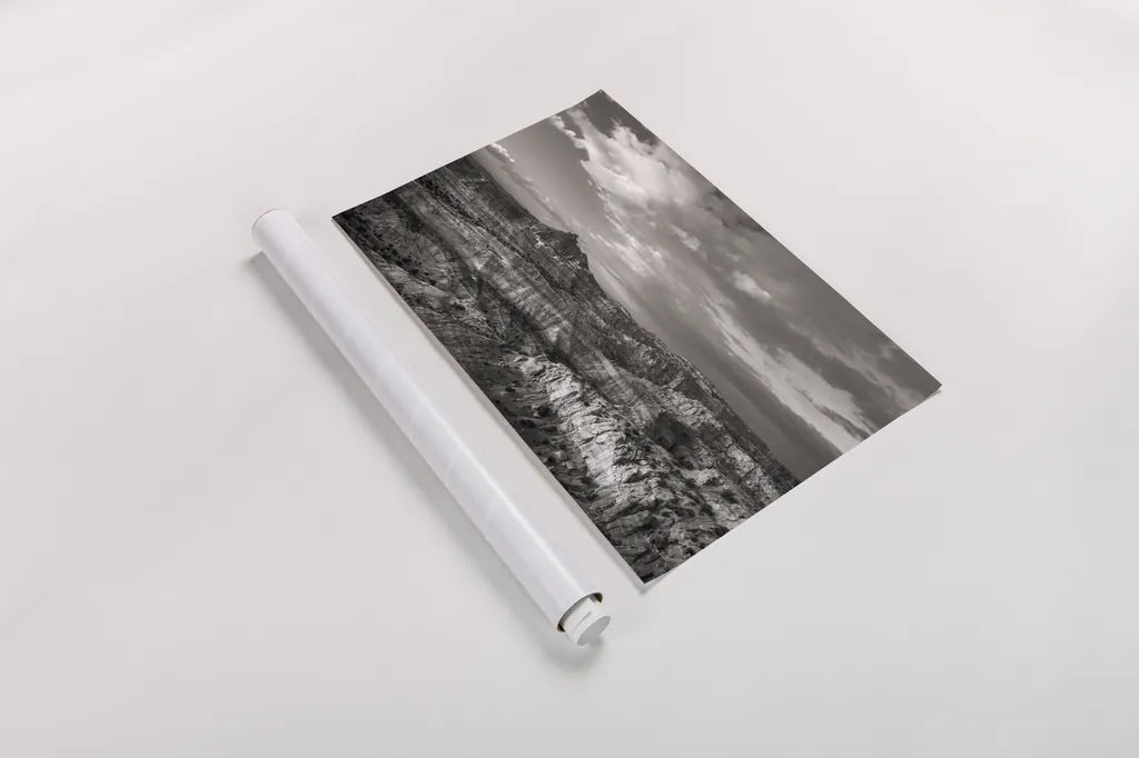 Angel Peak New Mexico by Alan Majchrowicz. shown as a rolled paper print. Available as archival giclee rolled canvas, fine art paper, or poster print. SKU 88891i.