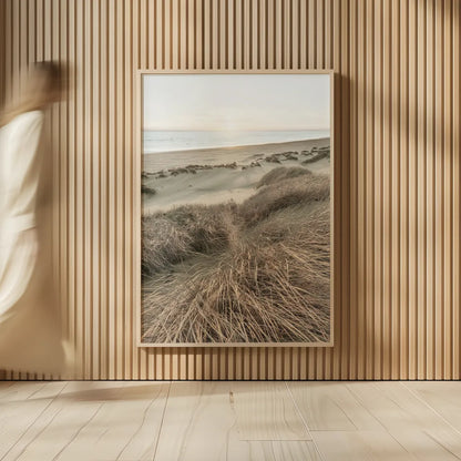 Beach Grasses by Alan Majchrowicz. shown as over sized large wall art. Available as an archival giclee rolled canvas, fine art paper, or poster print. SKU 70364h.