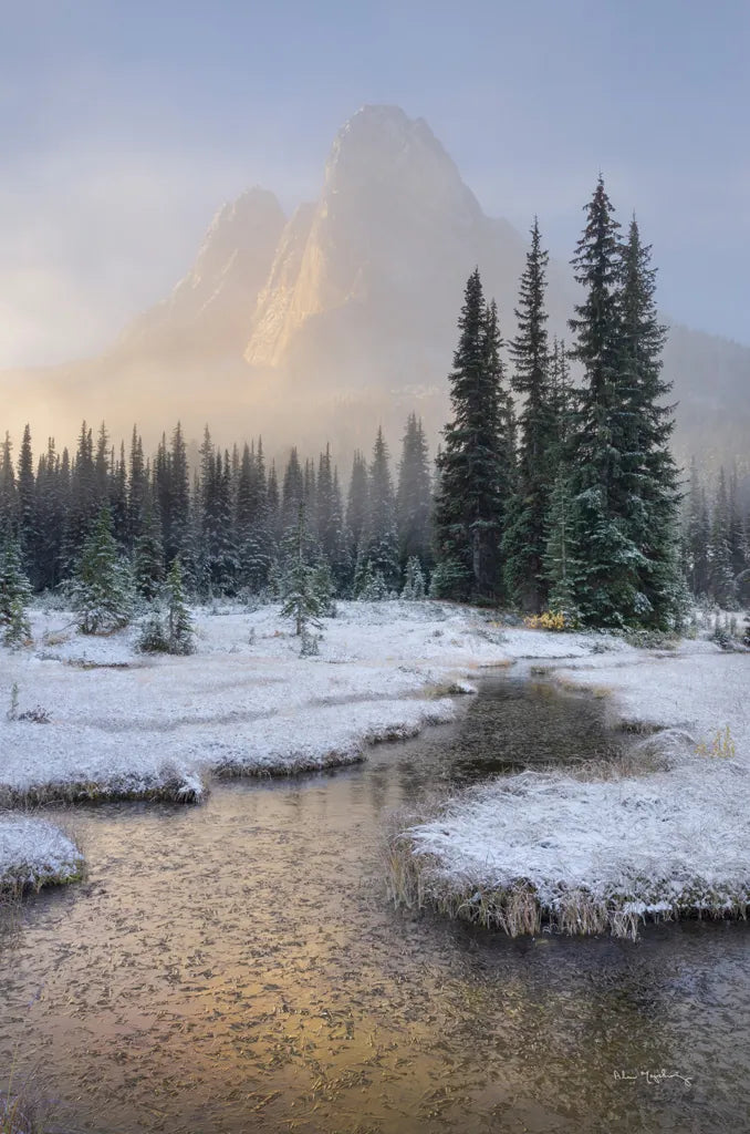 Bell Mountain North Cascades I by Alan Majchrowicz. SKU 67695h. Archival Giclee Fine art print for wall decor.