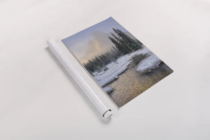 Bell Mountain North Cascades I by Alan Majchrowicz. shown as a rolled paper print. Available as archival giclee rolled canvas, fine art paper, or poster print. SKU 67695h.