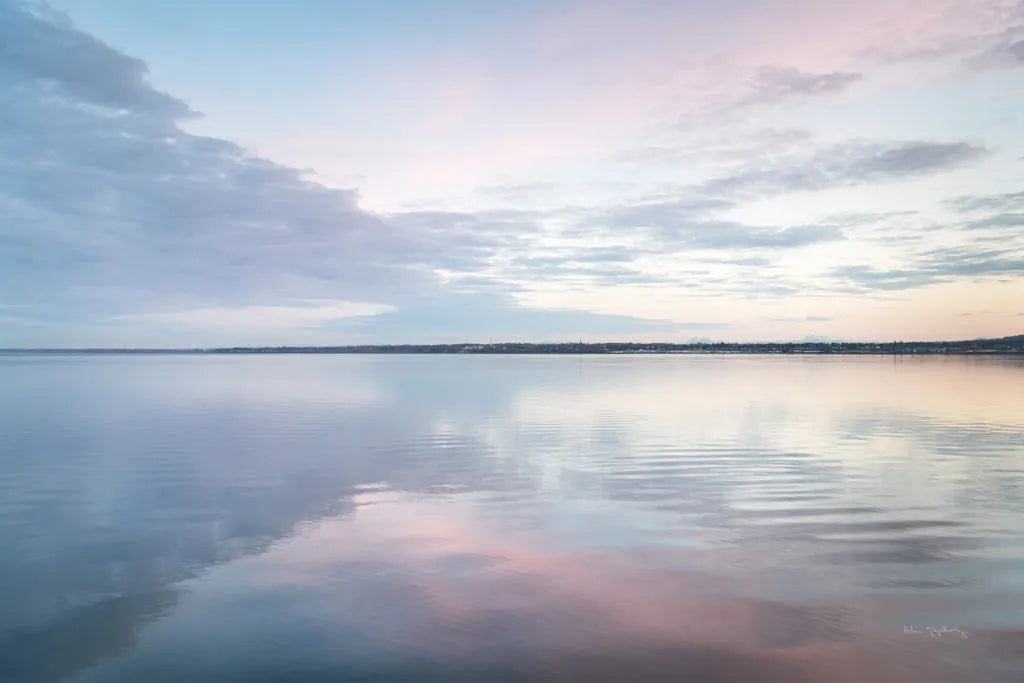 Bellingham Bay Clouds Reflection II by Alan Majchrowicz. SKU 61442i. Archival Giclee Fine art print for wall decor.