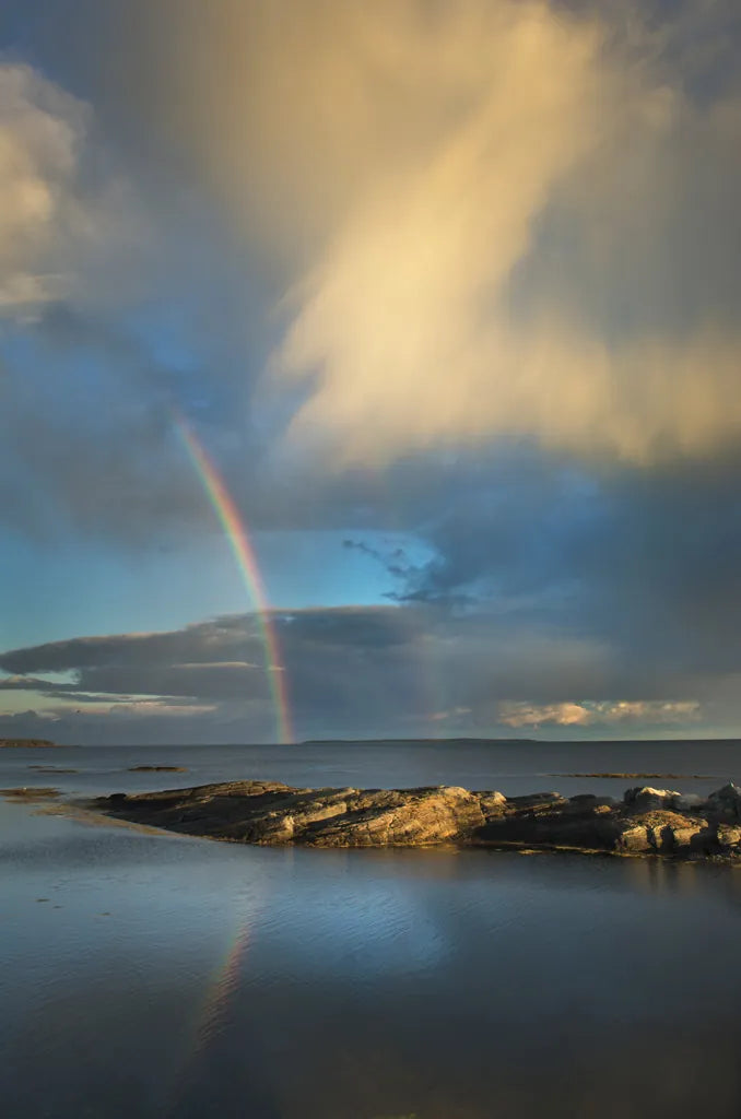 Blue Rocks by Alan Majchrowicz. SKU 46106h. Archival Giclee Fine art print for wall decor.