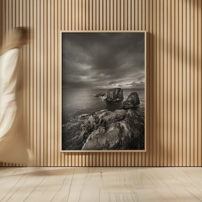 Bonavista Peninsula by Alan Majchrowicz. shown as over sized large wall art. Available as an archival giclee rolled canvas, fine art paper, or poster print. SKU 88895h.