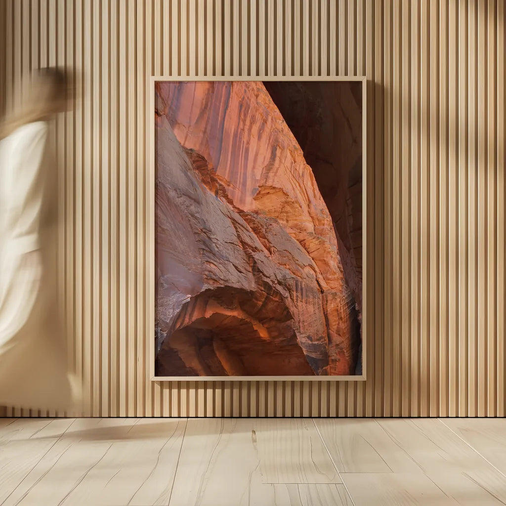 Buckskin Gulch II by Alan Majchrowicz. shown as over sized large wall art. Available as an archival giclee rolled canvas, fine art paper, or poster print. SKU 53473h.