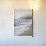 California Cove by Alan Majchrowicz. shown as a paper print in a white frame. Available as a archival giclee rolled canvas, fine art paper, or poster print. SKU 70366h.