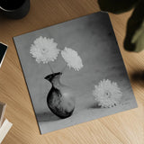 Chrysanthemum I by Alan Majchrowicz. Shown as a detailed flat fine art print, highlighting archival giclee quality. Available as an archival giclee rolled canvas, fine art paper, or poster print. SKU 44145a.