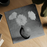 Chrysanthemum IV by Alan Majchrowicz. Shown as a detailed flat fine art print, highlighting archival giclee quality. Available as an archival giclee rolled canvas, fine art paper, or poster print. SKU 100518a.
