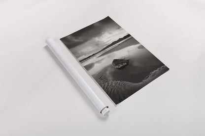 Clearing Storm on Washington Coast I by Alan Majchrowicz. shown as a rolled paper print. Available as archival giclee rolled canvas, fine art paper, or poster print. SKU 43952h.