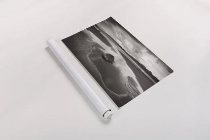 Clearing Storm on Washington Coast II by Alan Majchrowicz. shown as a rolled paper print. Available as archival giclee rolled canvas, fine art paper, or poster print. SKU 43953i.