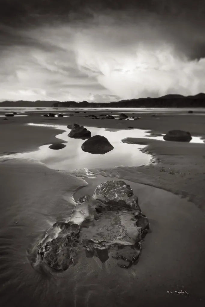 Clearing Storm on Washington Coast V by Alan Majchrowicz. SKU 43955h. Archival Giclee Fine art print for wall decor.