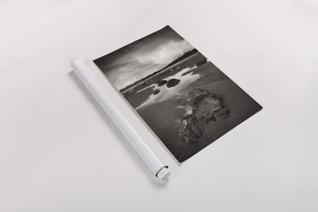 Clearing Storm on Washington Coast V by Alan Majchrowicz. shown as a rolled paper print. Available as archival giclee rolled canvas, fine art paper, or poster print. SKU 43955h.