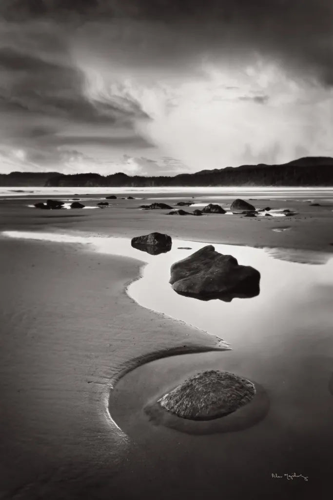 Clearing Storm on Washington Coast VII by Alan Majchrowicz. SKU 43957h. Archival Giclee Fine art print for wall decor.