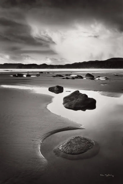 Clearing Storm on Washington Coast VII by Alan Majchrowicz. SKU 43957h. Archival Giclee Fine art print for wall decor.