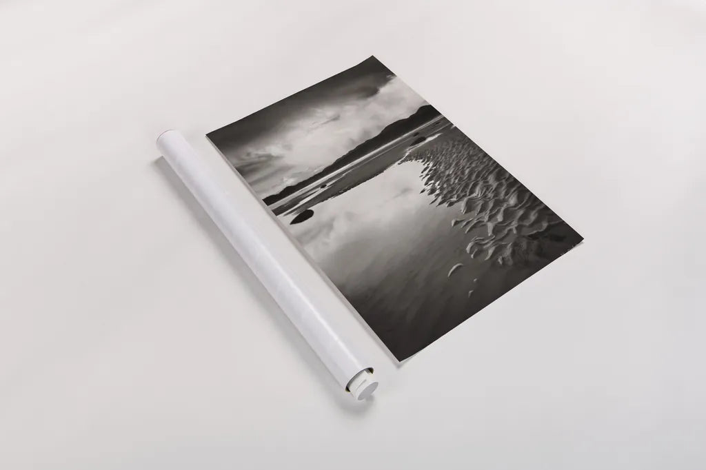 Clearing Storm on Washington Coast VIII by Alan Majchrowicz. shown as a rolled paper print. Available as archival giclee rolled canvas, fine art paper, or poster print. SKU 43958h.