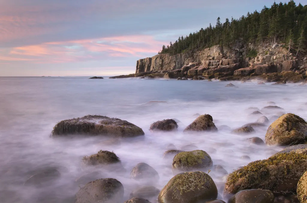 Cobblestone Beach by Alan Majchrowicz. SKU 77219i. Archival Giclee Fine art print for wall decor.