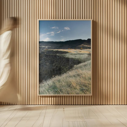 Columbia River Gorge by Alan Majchrowicz. shown as over sized large wall art. Available as an archival giclee rolled canvas, fine art paper, or poster print. SKU 63238h.