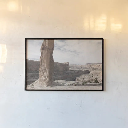 Corona Arch by Alan Majchrowicz. shown as a paper print in a black flame. Available as a archival giclee rolled canvas, fine art paper, or poster print. SKU 86298i.