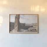 Corona Arch by Alan Majchrowicz. shown as a paper print in a natural frame. Available as a archival giclee rolled canvas, fine art paper, or poster print. SKU 86298i.