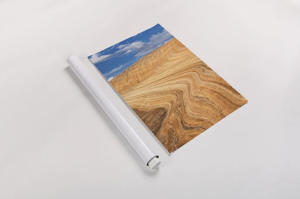 Coyote Buttes V by Alan Majchrowicz. shown as a rolled paper print. Available as archival giclee rolled canvas, fine art paper, or poster print. SKU 53284h.