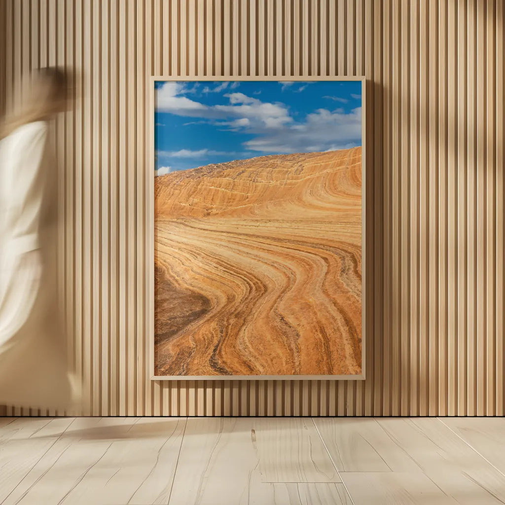 Coyote Buttes V by Alan Majchrowicz. shown as over sized large wall art. Available as an archival giclee rolled canvas, fine art paper, or poster print. SKU 53284h.