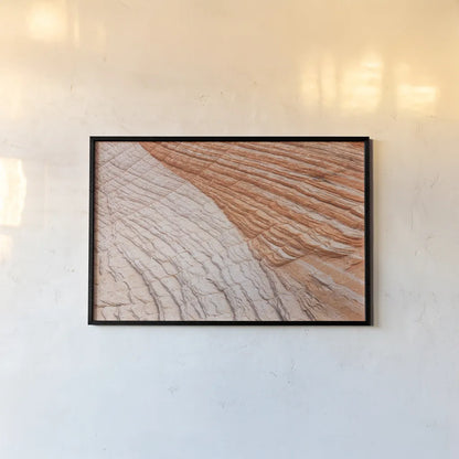 Coyote Buttes VI by Alan Majchrowicz. shown as a paper print in a black flame. Available as a archival giclee rolled canvas, fine art paper, or poster print. SKU 53285i.