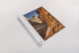 Crack Canyon II by Alan Majchrowicz. shown as a rolled paper print. Available as archival giclee rolled canvas, fine art paper, or poster print. SKU 53588h.