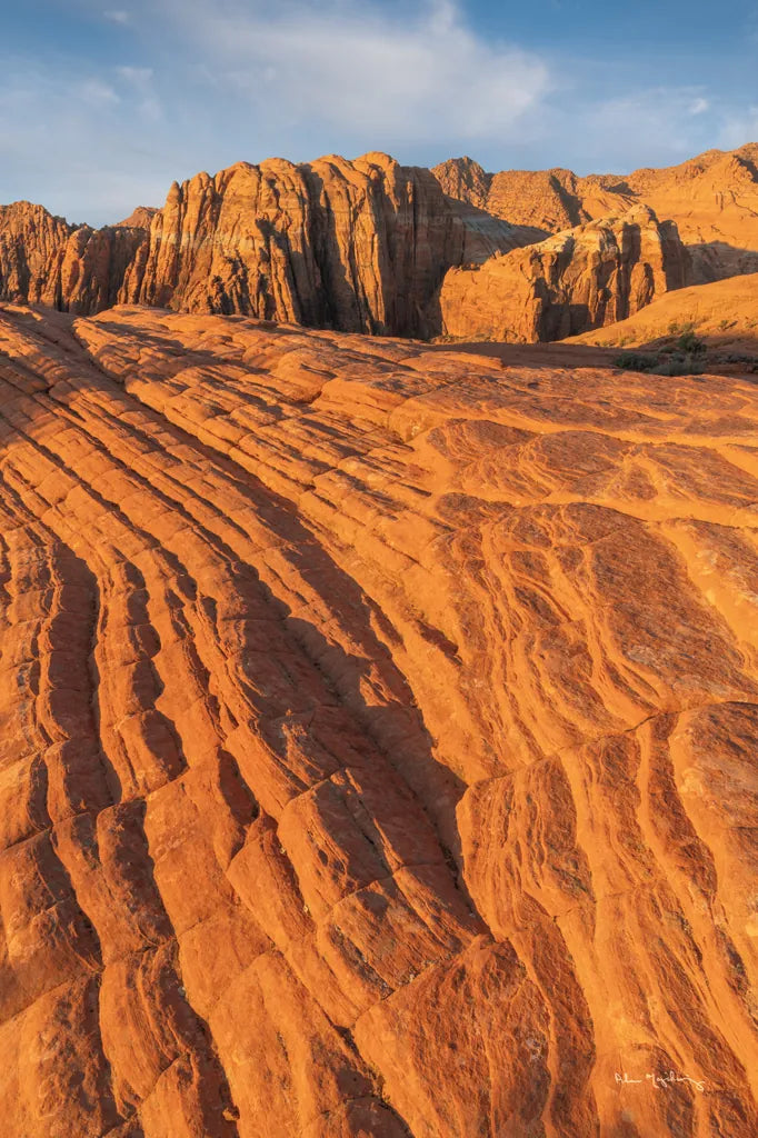 Cross Bed Sandstone by Alan Majchrowicz. SKU 84030h. Archival Giclee Fine art print for wall decor.