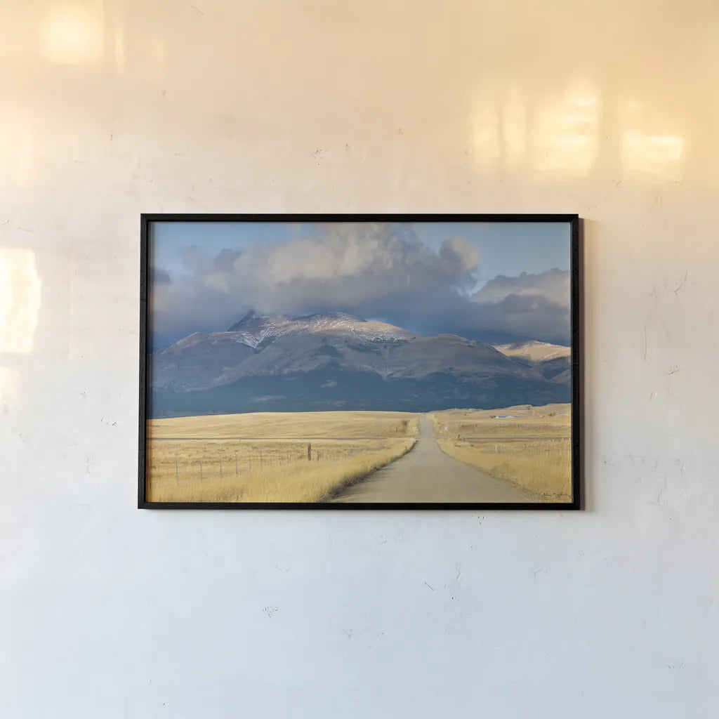 Crossroads in Color by Alan Majchrowicz. shown as a paper print in a black flame. Available as a archival giclee rolled canvas, fine art paper, or poster print. SKU 15639i.
