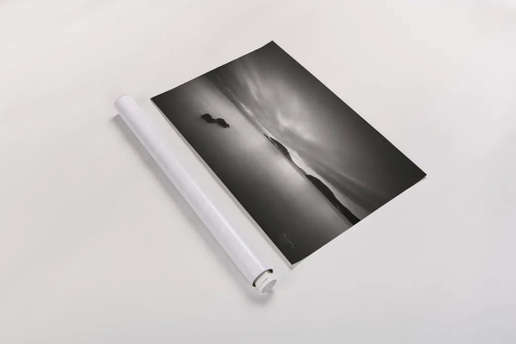 Deception Pass by Alan Majchrowicz. shown as a rolled paper print. Available as archival giclee rolled canvas, fine art paper, or poster print. SKU 88898i.