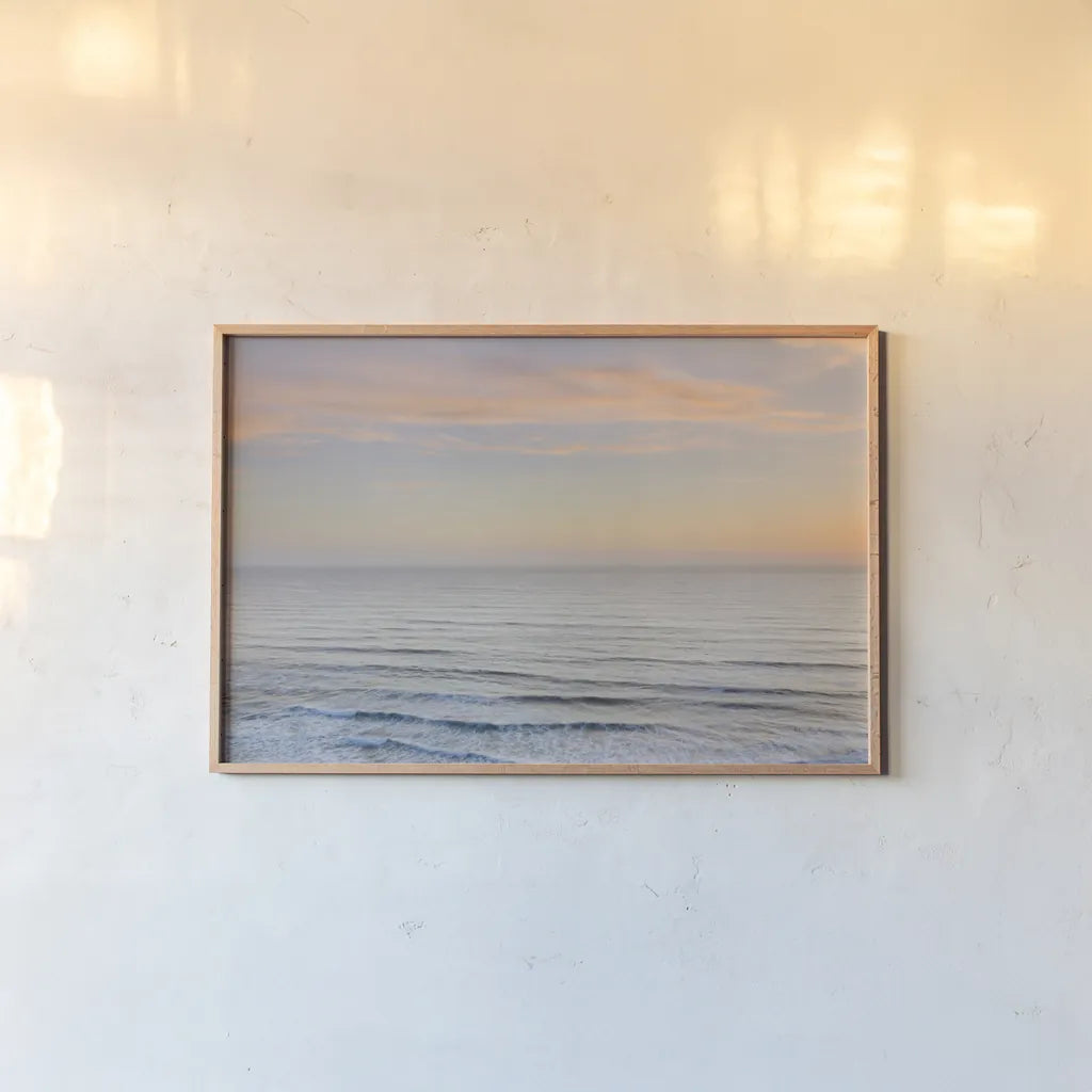 Del Norte Coast by Alan Majchrowicz. shown as a paper print in a natural frame. Available as a archival giclee rolled canvas, fine art paper, or poster print. SKU 61454i.