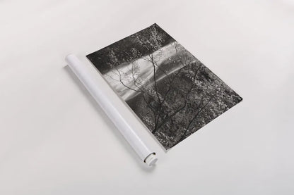 Double Falls II by Alan Majchrowicz. shown as a rolled paper print. Available as archival giclee rolled canvas, fine art paper, or poster print. SKU 12956i.