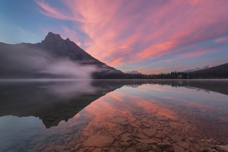 Emerald Lake by Alan Majchrowicz. SKU 90658i. Archival Giclee Fine art print for wall decor.