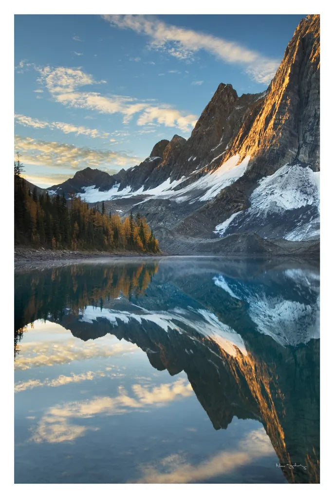 Floe Lake Reflection II by Alan Majchrowicz. SKU 28099h. Archival Giclee Fine art print for wall decor.