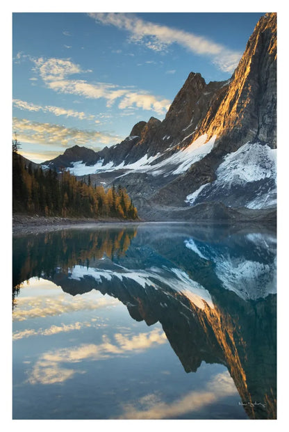 Floe Lake Reflection II by Alan Majchrowicz. SKU 28099h. Archival Giclee Fine art print for wall decor.