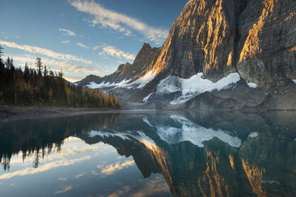 Floe Lake Reflection III by Alan Majchrowicz. SKU 28100i. Archival Giclee Fine art print for wall decor.