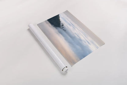 Fog and Forest III by Alan Majchrowicz. shown as a rolled paper print. Available as archival giclee rolled canvas, fine art paper, or poster print. SKU 77236i.