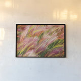 Foxtail Barley I by Alan Majchrowicz. shown as a paper print in a black flame. Available as a archival giclee rolled canvas, fine art paper, or poster print. SKU 52312i.