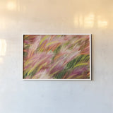Foxtail Barley I by Alan Majchrowicz. shown as a paper print in a white frame. Available as a archival giclee rolled canvas, fine art paper, or poster print. SKU 52312i.