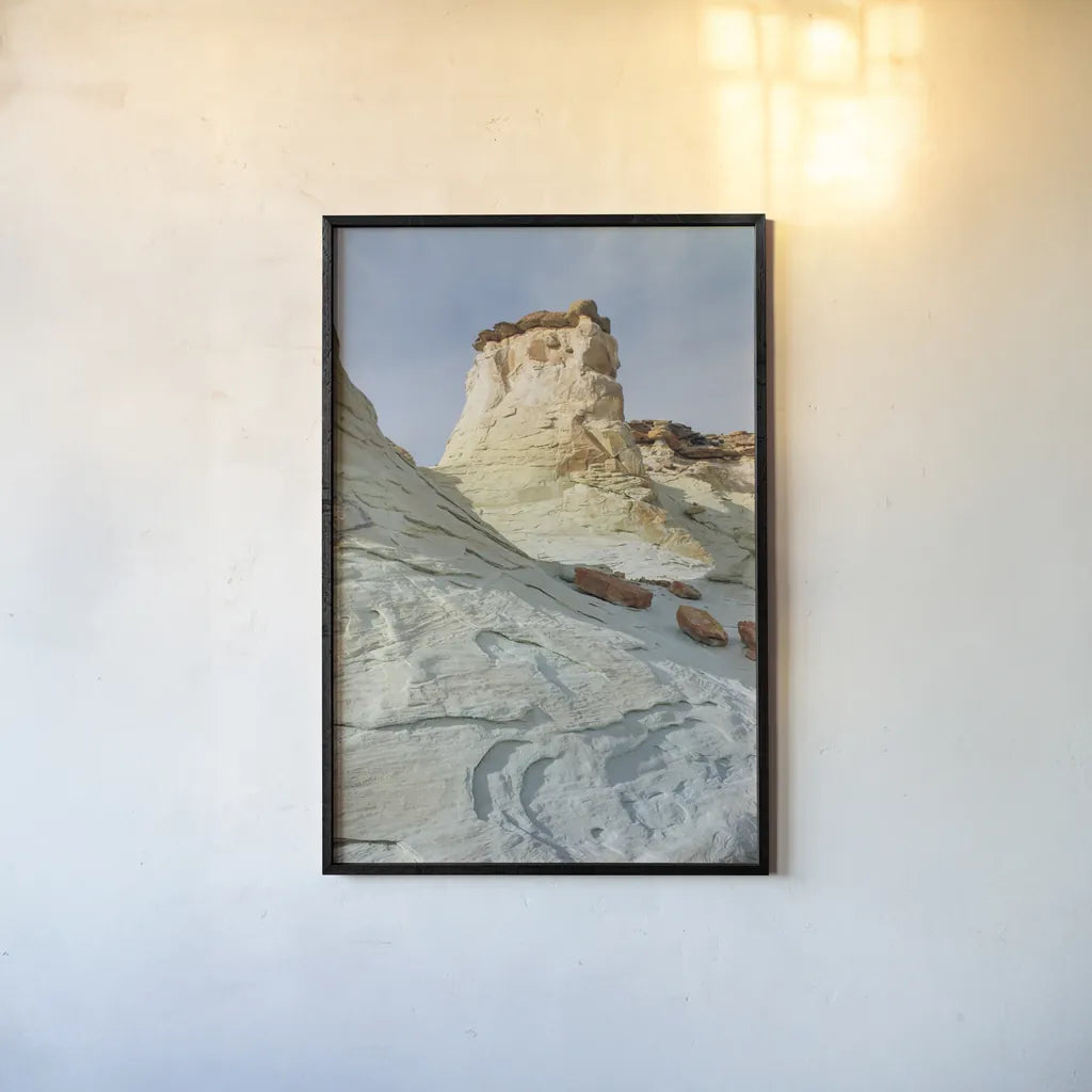 Grand Staircase I by Alan Majchrowicz. shown as a paper print in a black flame. Available as a archival giclee rolled canvas, fine art paper, or poster print. SKU 53585h.