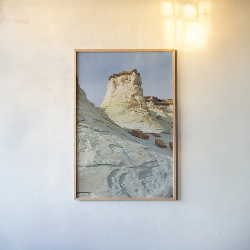 Grand Staircase I by Alan Majchrowicz. shown as a paper print in a natural frame. Available as a archival giclee rolled canvas, fine art paper, or poster print. SKU 53585h.
