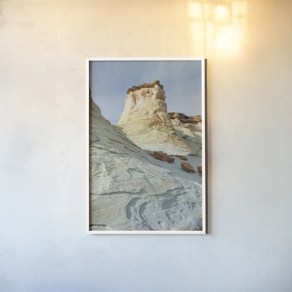 Grand Staircase I by Alan Majchrowicz. shown as a paper print in a white frame. Available as a archival giclee rolled canvas, fine art paper, or poster print. SKU 53585h.