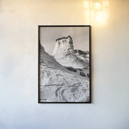 Grand Staircase I BW by Alan Majchrowicz. shown as a paper print in a black flame. Available as a archival giclee rolled canvas, fine art paper, or poster print. SKU 53665h.
