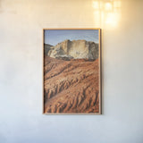 Grand Staircase II by Alan Majchrowicz. shown as a paper print in a natural frame. Available as a archival giclee rolled canvas, fine art paper, or poster print. SKU 53586h.